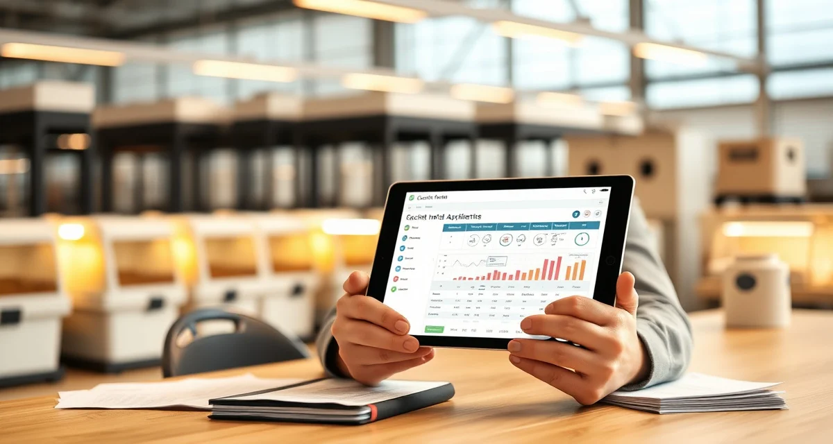 Systematic account management improves cricket supplier retention rates Cricket farm account manager reviewing monthly quality summary report to improve pet store reorder rates and customer retention.