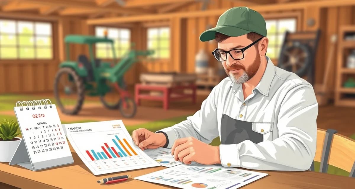 Seasonal cash flow planning for cricket farming operations Cricket farm cash flow management chart showing seasonal revenue patterns for feeder cricket production across Q1-Q4 quarters.