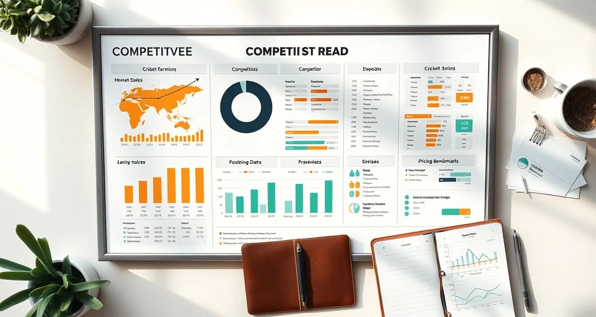 Cricket farm market competition assessment Competitive analysis framework for cricket farming operations showing market positioning and supplier gaps in the feeder cricket industry.