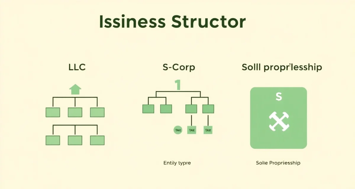 Cricket farm entity structure comparison guide Comparison diagram of cricket farm business entity structures including LLC, S-Corp, and sole proprietorship options for tax optimization