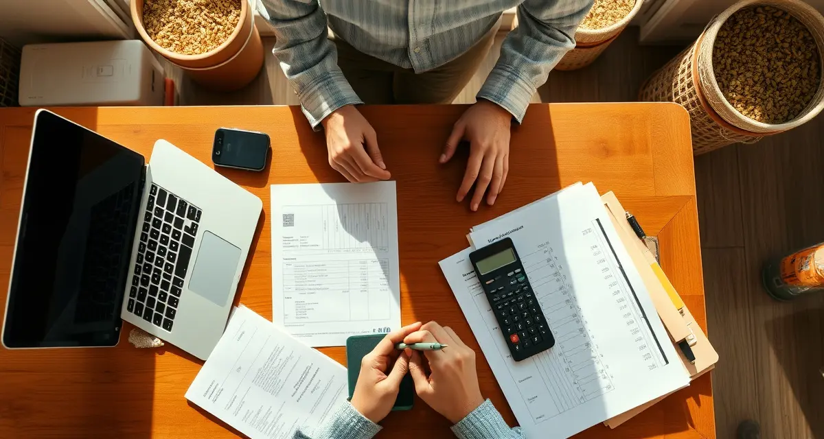 Financial management for cricket farming operations Cricket farm payment processing workflow showing invoice management and payment terms documentation for insect protein producers.