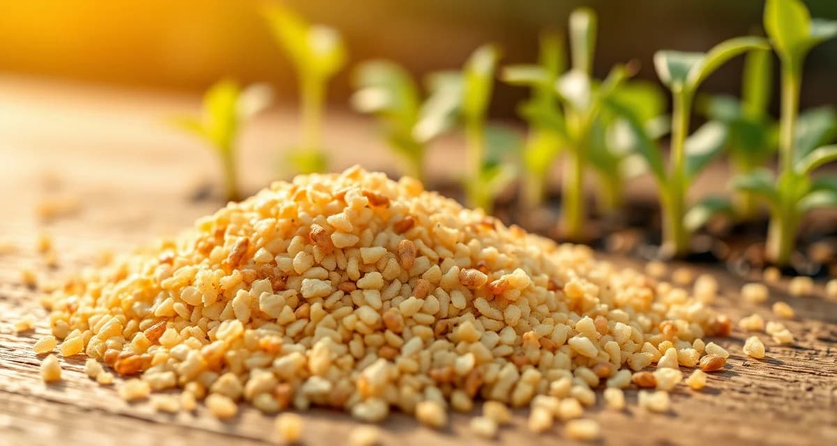 Premium cricket frass as high-value organic fertilizer byproduct Cricket frass organic fertilizer granules with NPK 3.5-2-2 composition for sustainable farming and insect protein production operations