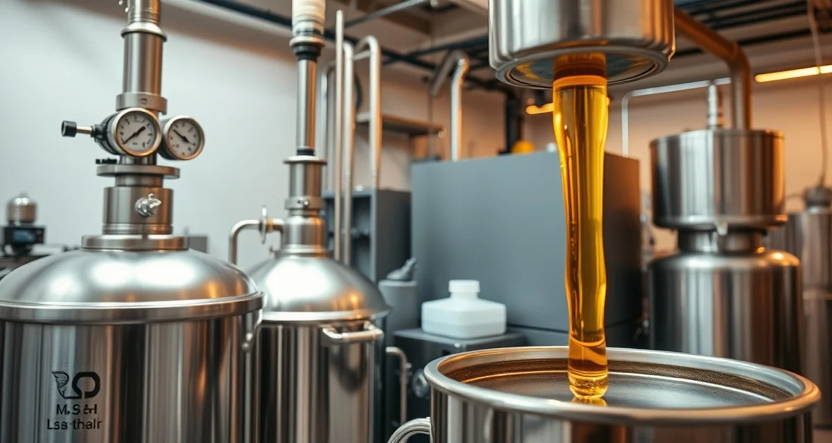 Professional CO2 extraction system for cricket lipid processing Supercritical CO2 extraction equipment processing cricket flour to extract premium cricket oil rich in lauric acid