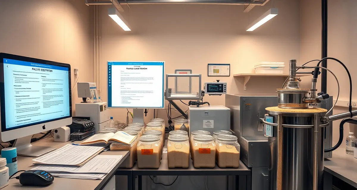 Cricket flour facility FDA registration guide FDA facility registration documentation for cricket flour manufacturing operations showing FURLS portal compliance requirements